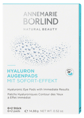 Annemarie Borlind Hyaluronic Eye pads 6x2st
