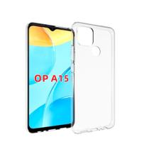 OPPO A15 TPU | Silliconen Back Cover | Transparant