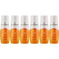 Concentrati SODASTREAM - Confezione da 6 Concentrati Arancia - Fino a 54L di Bevande - 440 ml