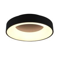 Trio Led plafonnière Girona 27w - 3000K - 45cm zwart 671210132 - thumbnail