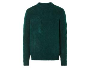 LIVERGY Gebreide heren trui (Groen, L)