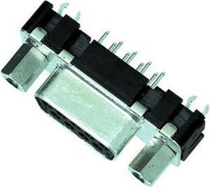 Harting 09 66 151 6513 D-sub female connector 180 ° Aantal polen: 9 Solderen 1 stuk(s)