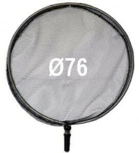 Aquaforte KNS Vervangingsnet Ø 76cm Hexa - Fijnmazig, 6mm, Visvriendelijk, Geschikt voor Schepnet