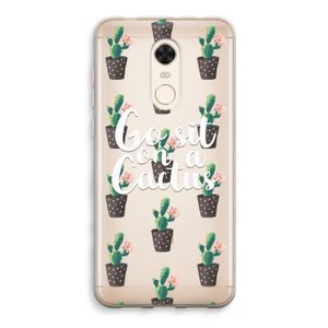 Cactus quote: Xiaomi Redmi 5 Transparant Hoesje