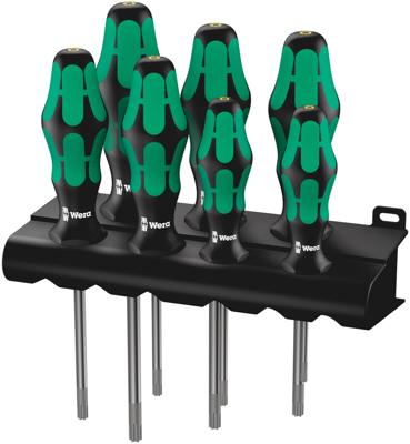 Wera 367/7 torx hf-schroevendraaierset kraftform plus +
