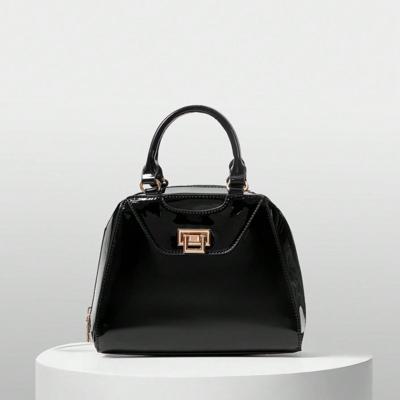 Bon&Bon Casual Handbag For Commuting, Fashionable Burgundy Bag, Bag For Women Elegant Valentines Black / one-size