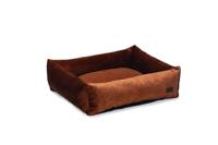 Ligbed polyester 80x70x22cm terra - Designed by lotte