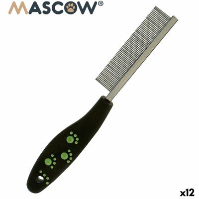 Haarstijl Mascow 27793 Zwart Rood Groen Polyester Staal 4 x 20,5 x 1,5 cm 12 Stuks