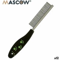 Haarstijl Mascow 27793 Zwart Rood Groen Polyester Staal 4 x 20,5 x 1,5 cm 12 Stuks