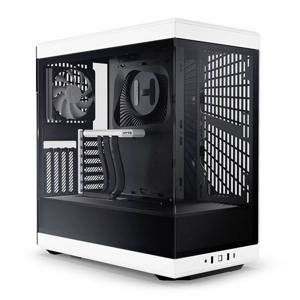 HYTE Hyte Y40 Midi Tower, Tempered Glass - schwarz/weiß Midi-tower Behuizing, Gaming-behuizing Wit