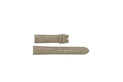 Horlogeband Burberry BU9154 Leder Beige 18mm