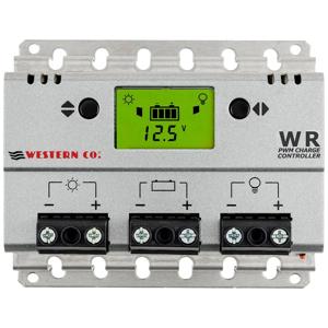 Western Co. Solar Charge Controller Western WR 30 Laadregelaar voor zonne-energie PWM 12 V, 24 V 30 A