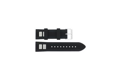 Horlogeband Guess GW0051G1 Rubber Zwart 24mm