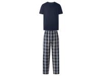 esmara Men Heren pyjama (marine/geruit, XL)