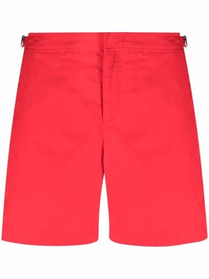 Orlebar Brown short de bain mi-long Bulldog - Rouge