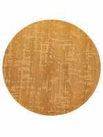 Louis de Poortere - Rond vloerkleed Baobab Structures 9201 Madagascar Gold - 240 rond - thumbnail