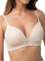 Voorgevormde BH zonder beugel - Soft Bh - Comfortabele T-shirt bh met dunne bandjes