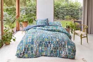 Beddinghouse Beddinghouse Dekbedovertrek Sumatra Blue Green 260x200/220 cm