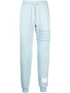 Thom Browne 4-Bar stripe track pants - Bleu