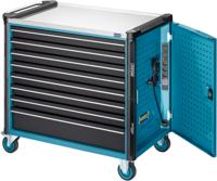 HAZET Gereedschapwagen Assistent 179NXXL-8D/3 - 3-delig - Laden, ondiep: 7× 81 x 870 x 522 mm - Laden, diep: 1× 166 x 870 x 522 mm