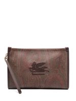 ETRO Essential clutch - Bruin - thumbnail