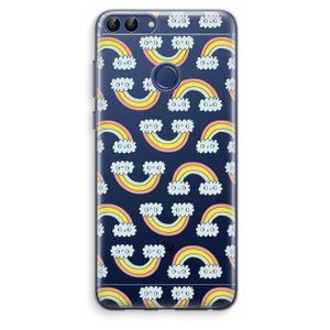 Regenboog: Huawei P Smart (2018) Transparant Hoesje