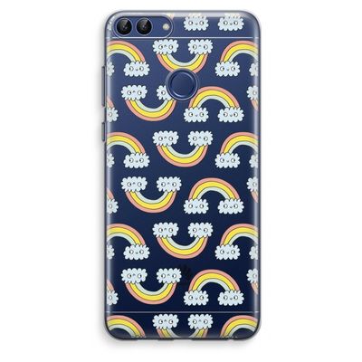 Regenboog: Huawei P Smart (2018) Transparant Hoesje