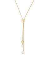 Ferragamo collier à pendentif orné de pierres