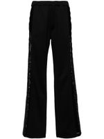 DSQUARED2 pantalon de jogging à bande logo - Noir - thumbnail