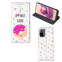 Xiaomi Redmi Note 10 4G | 10S | Poco M5s Flip Style Cover Donut Roze - thumbnail