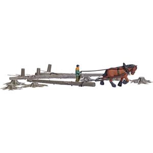 Busch 79883 H0 Action-set schuimhouten rug figuren Bouwpakket