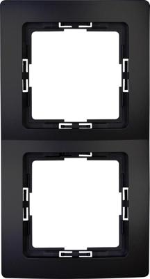 Enzo Kopp hk05 mat zwart 2 voudig afdekraam - 4621740