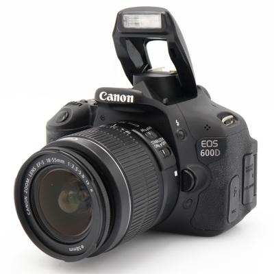 Canon EOS 600D + 18-55mm f/3.5-5.6 iS II occasion