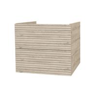 Onderkast BWS Elite 60x45x50 cm Met Horizontaal Reliëf Licht Hout Boss & Wessing