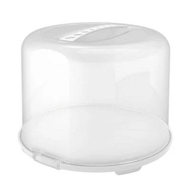 Rotho fresh taartdoos xl 35.5x34.5x26 cm wit/transparant