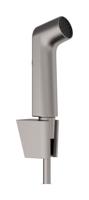 Hansgrohe bidethanddouche 1jet EcoSmart met Porter S douchehouder en doucheslang 125 cm, Brushed Black Chrome Hansgrohe bidethanddouche 1jet EcoSmart met Porter S douchehouder en doucheslang 125 cm, Brushed Black Chrome
