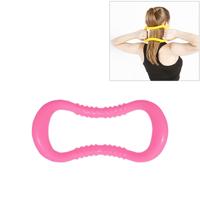PP dubbele massage punt yoga cirkel fascia stretching ring Pilates weerstand ring (roze)
