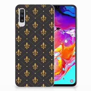 Samsung Galaxy A70 TPU bumper Franse Lelie