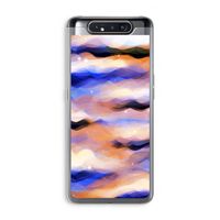 Donkere Wolken: Samsung Galaxy A80 Transparant Hoesje