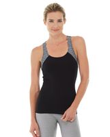 Antonia Racer Tank-XL-Black - thumbnail