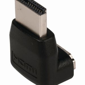 Nedis CVGB34901BK Hdmi-connector 90° Haaks Hdmi-connector - Hdmi Female Zwart