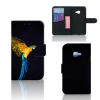 Samsung Galaxy Xcover 4 | Xcover 4s | Telefoonhoesje | Met pasjeshouder | Papegaai