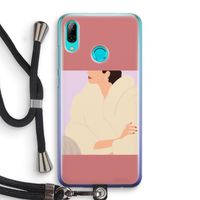 Cosy: Huawei P Smart (2019) Transparant Hoesje met koord