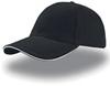 Atlantis AT610 Liberty Sandwich Cap - Black/White - One Size