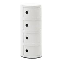 Kartell Componibili Kast - 4 Modules - Wit