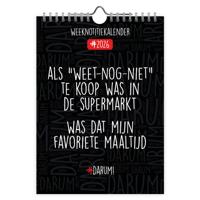 Darum WEEKnotitiekalender 2026