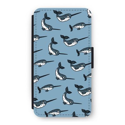 Narwhal: iPhone 11 Pro Flip Hoesje