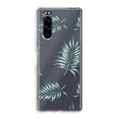 Simple leaves: Sony Xperia 5 Transparant Hoesje