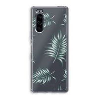 Simple leaves: Sony Xperia 5 Transparant Hoesje