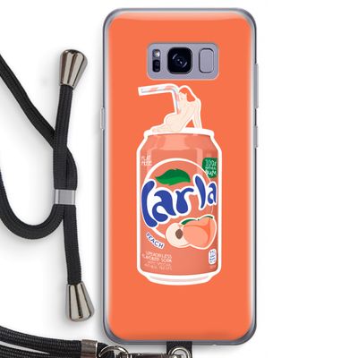 S(peach)less: Samsung Galaxy S8 Transparant Hoesje met koord